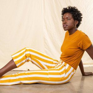 Big Bud Press VINTAGE STRIPE WORK PANTS - GOLD
